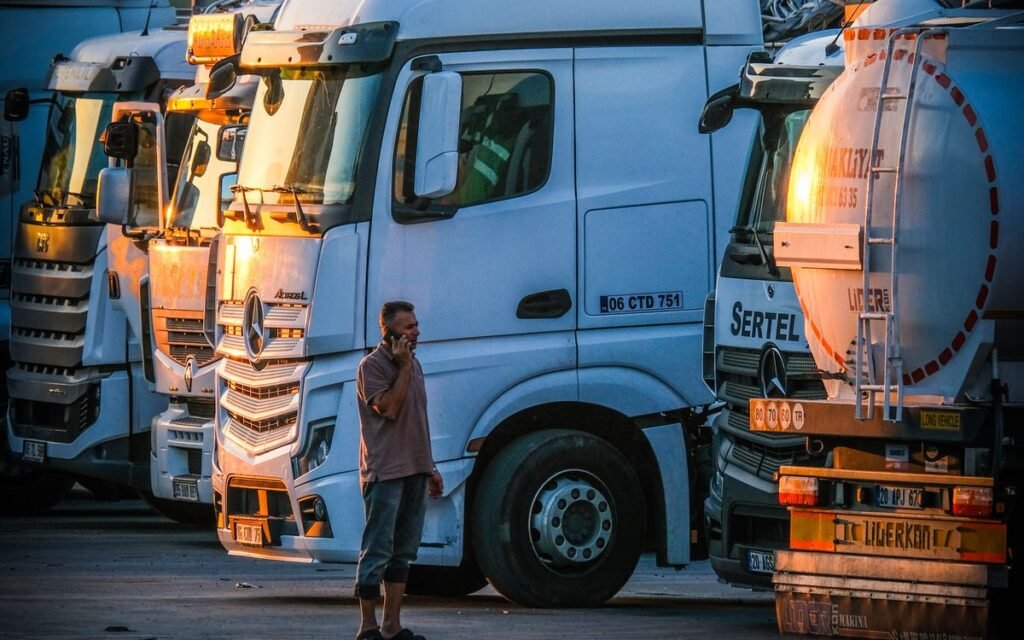 Motorista profissional de veículos pesados